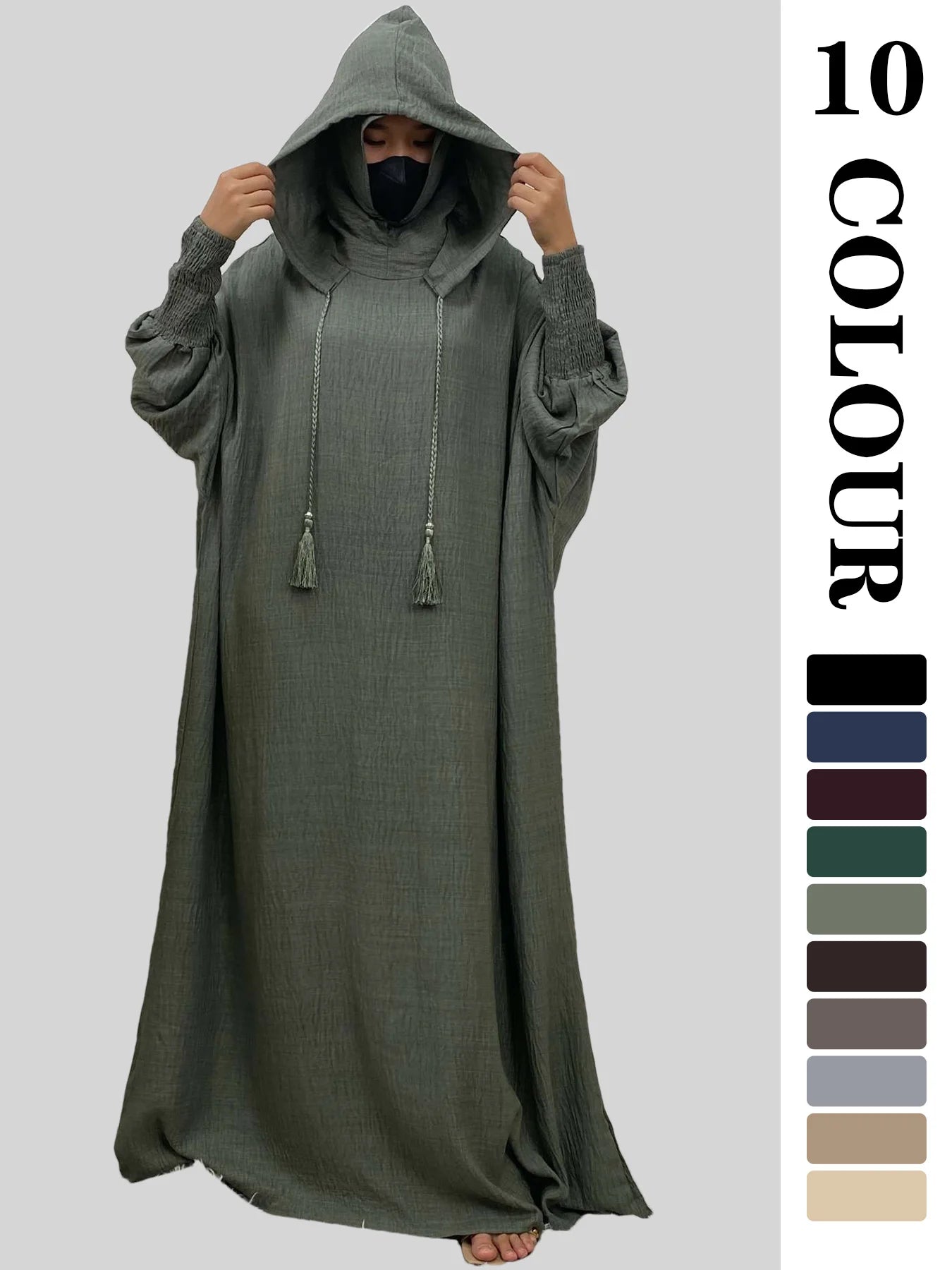 Abayas Women 12 Colors   Muslim Ramadan
