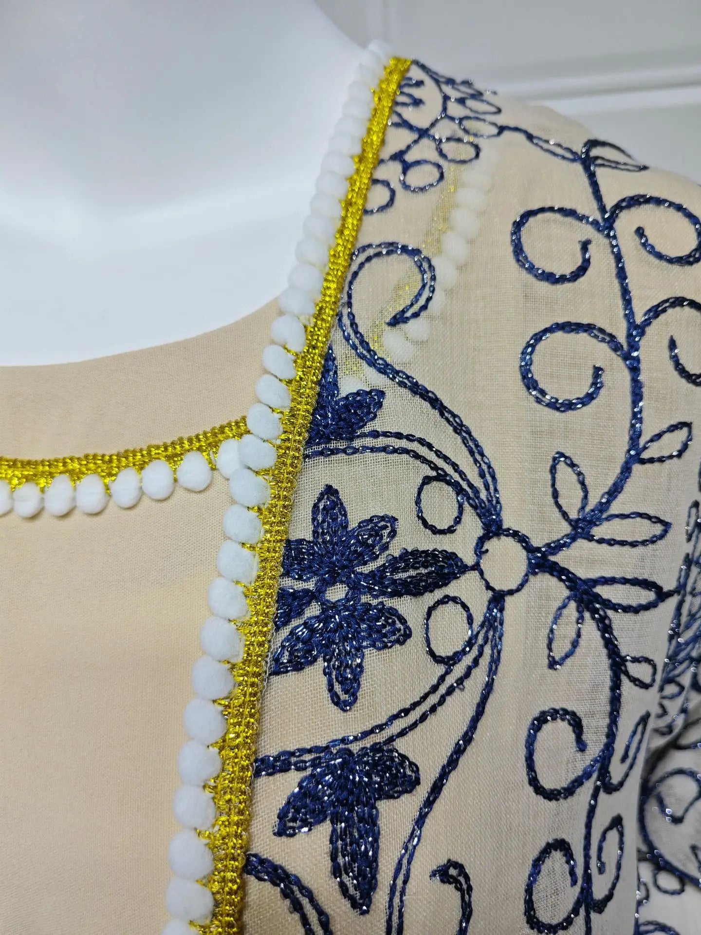 Abaya Set Gold  for Islamic Ramadan and Eid 2026