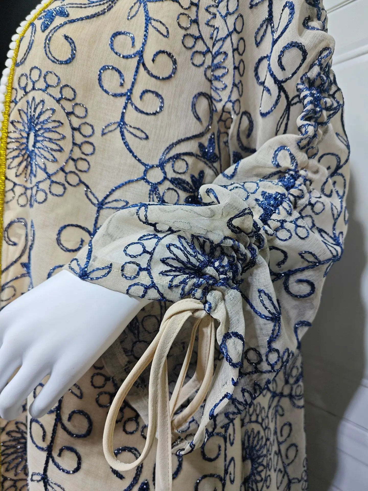 Abaya Set Gold  for Islamic Ramadan and Eid 2026