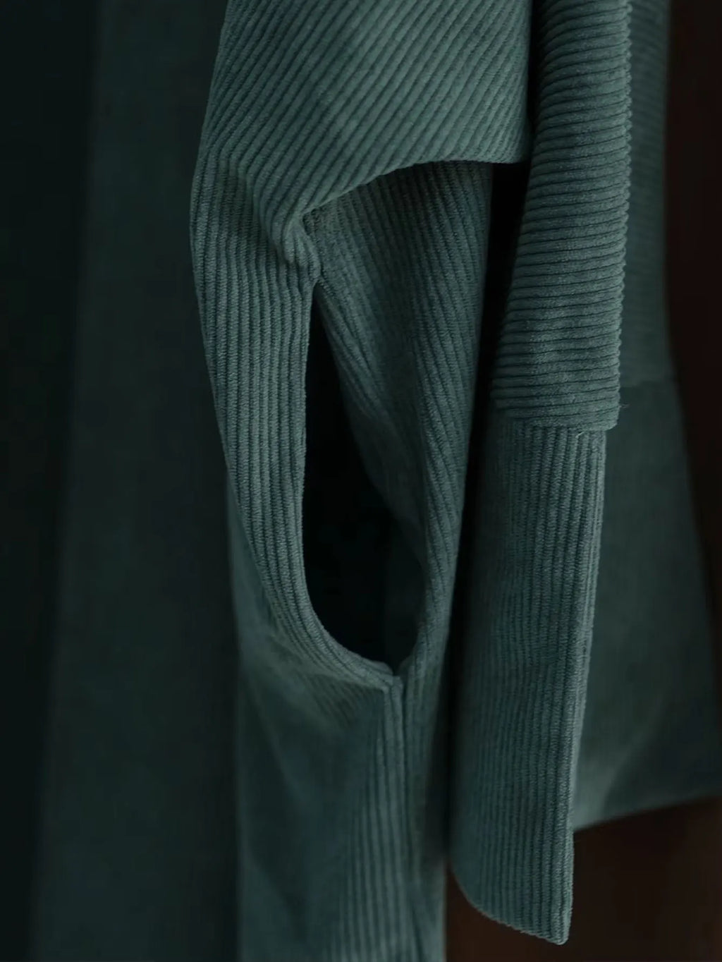 Muslim Winter Abaya Corduroy Women 2026