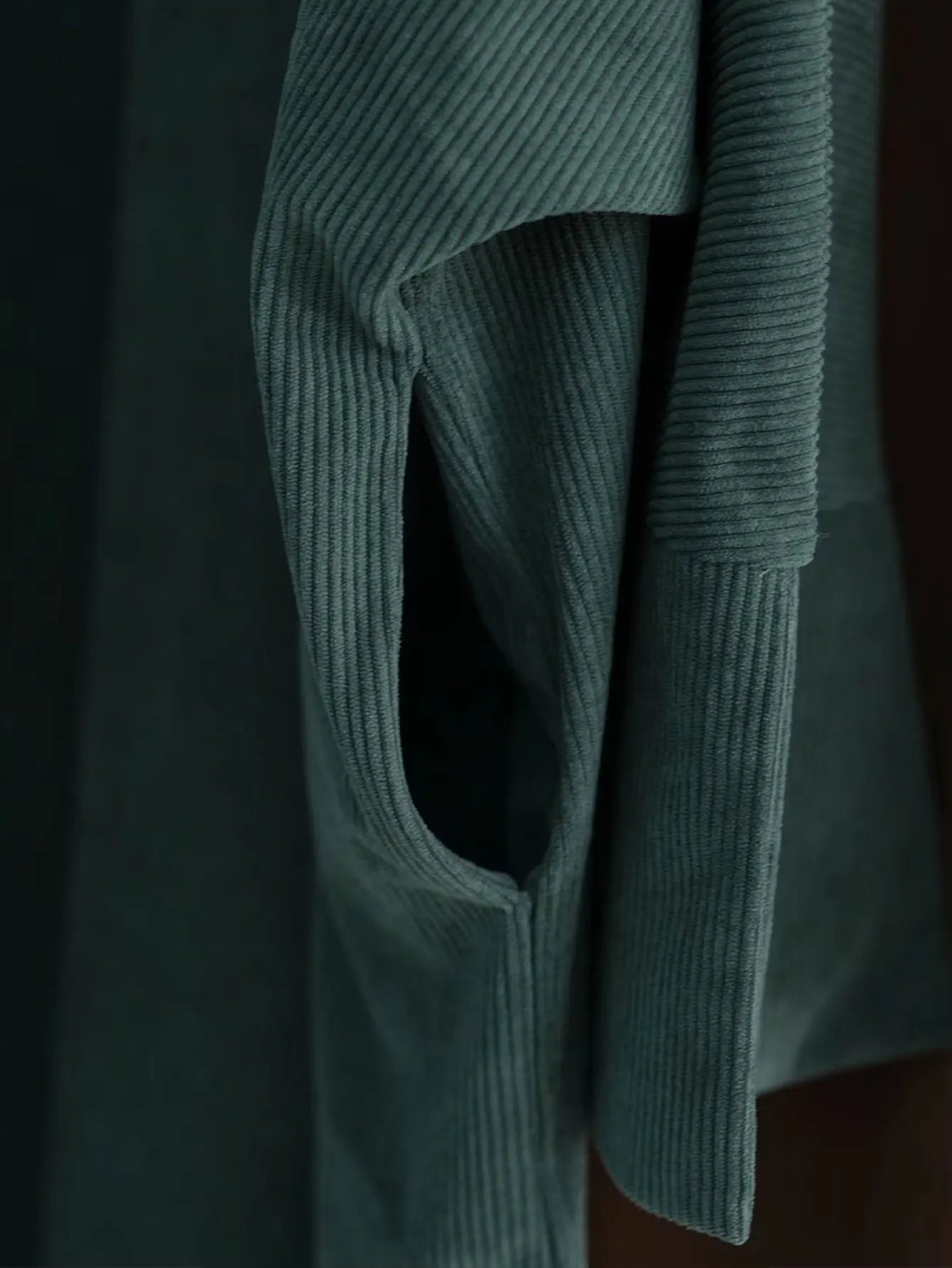 Muslim Winter Abaya Corduroy Women 2026