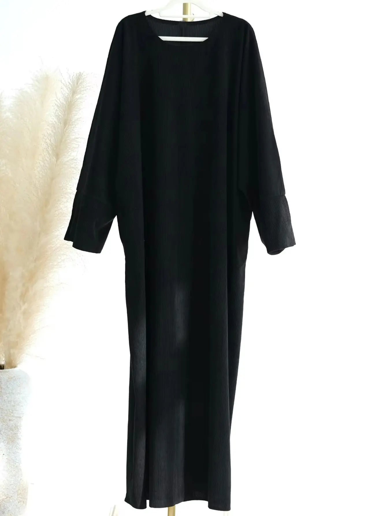 Muslim Winter Abaya Corduroy Women 2026